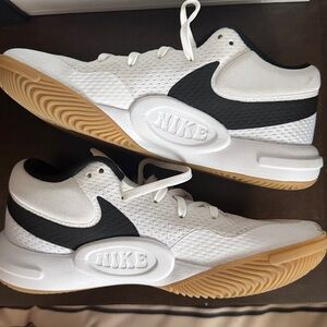 Nike Black and White Hyperquick volleyball shoes